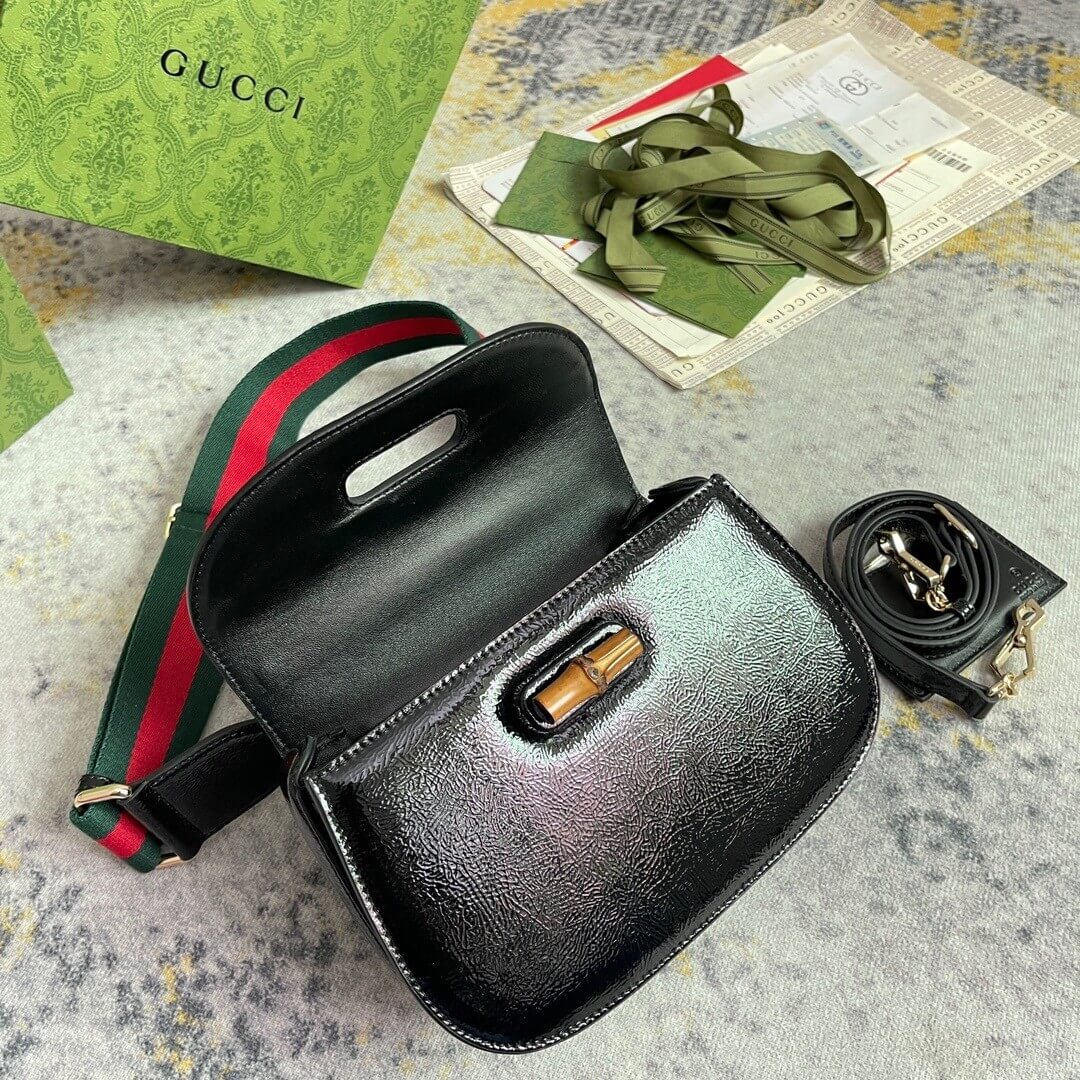 Gvc*1 BAMBOO 1947 JUMBO GG SMALL TOP HANDLE BAG