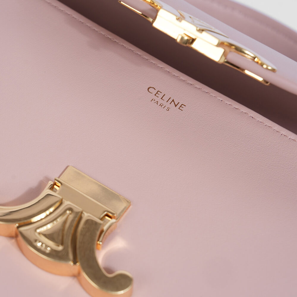 Ce1i*e TEEN NINO BAG IN TRIOMPHE CANVAS(HIGH-END GRADE)
