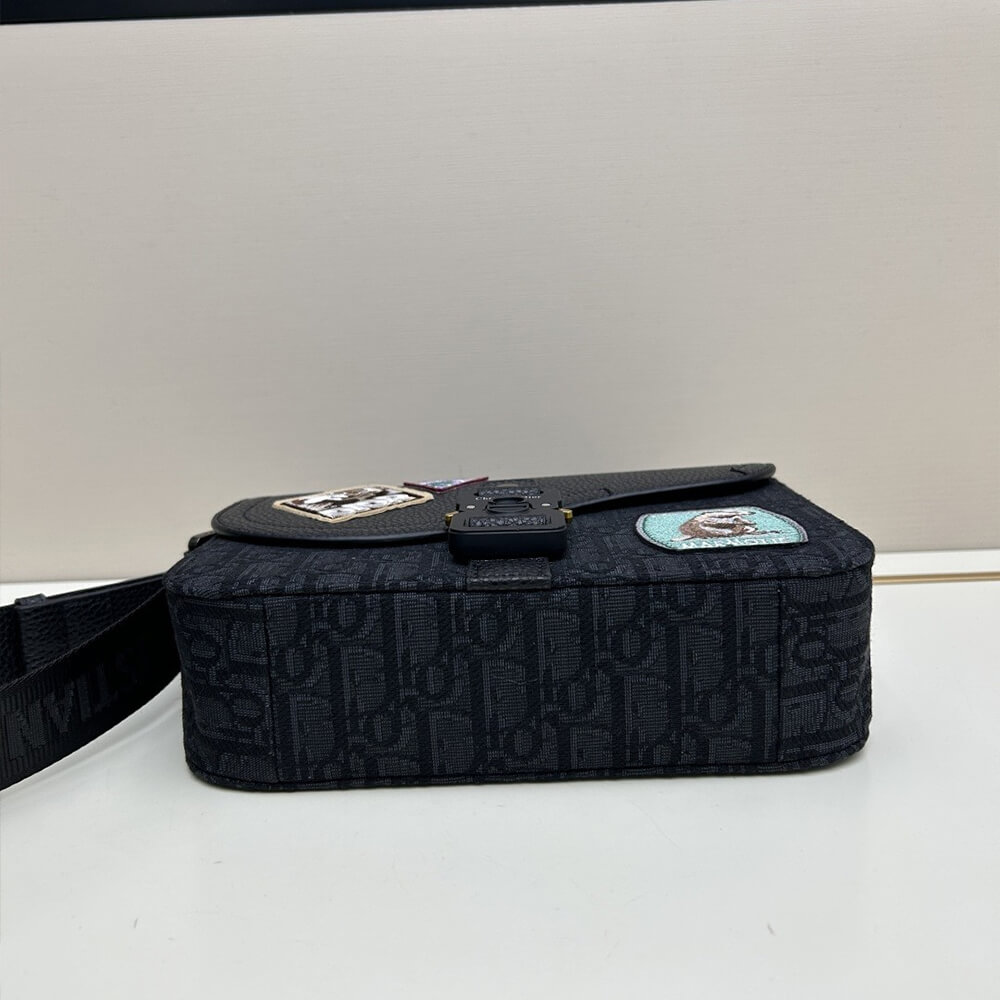 D10r Small Saddle Messenger Bag(High-end Grade)